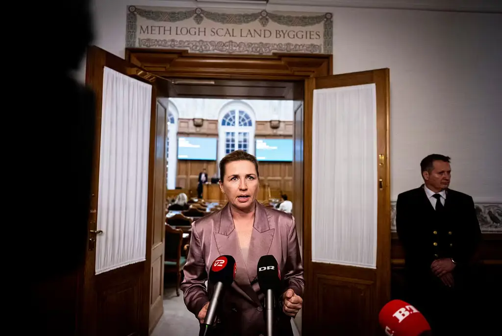 Mette Frederiksen.