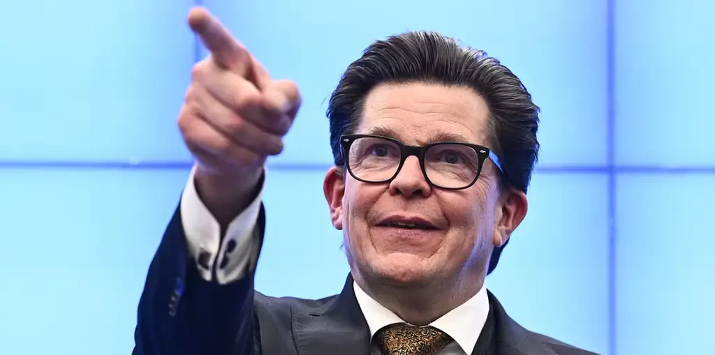Talmannen Andreas Norlén.