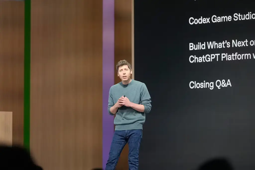 Arkivbild: Vd Sam Altman.
