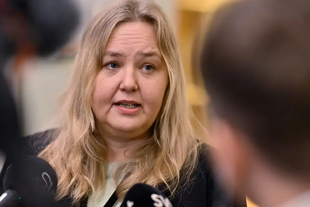 Vänsterpartiets vice partiledare Ida Gabrielsson (V).