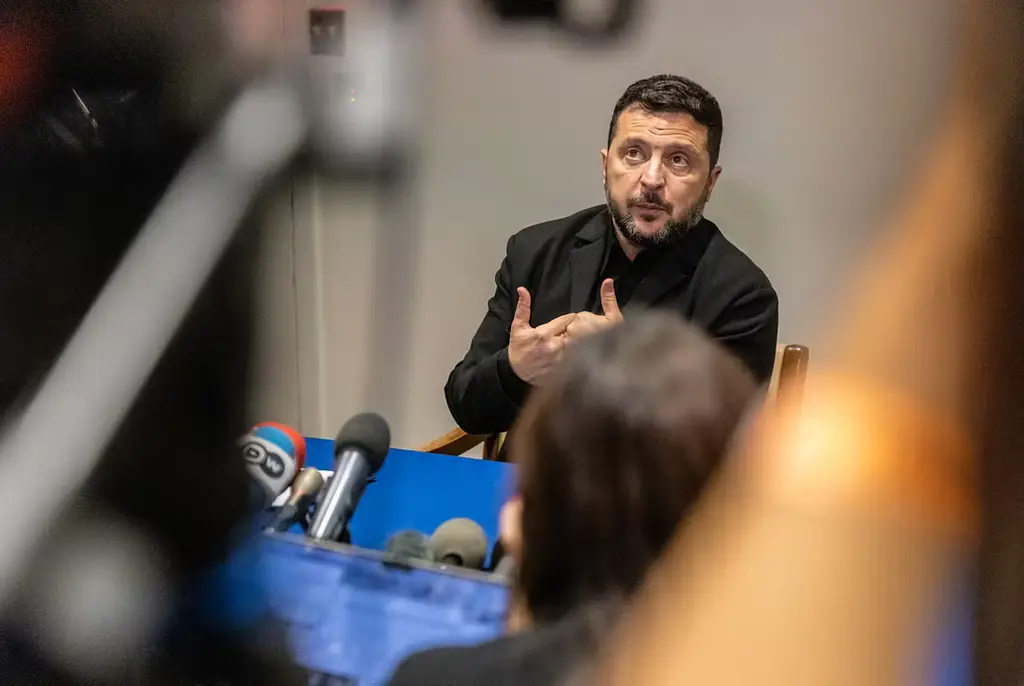 Ukrainas president Volodymyr Zelenskyj.