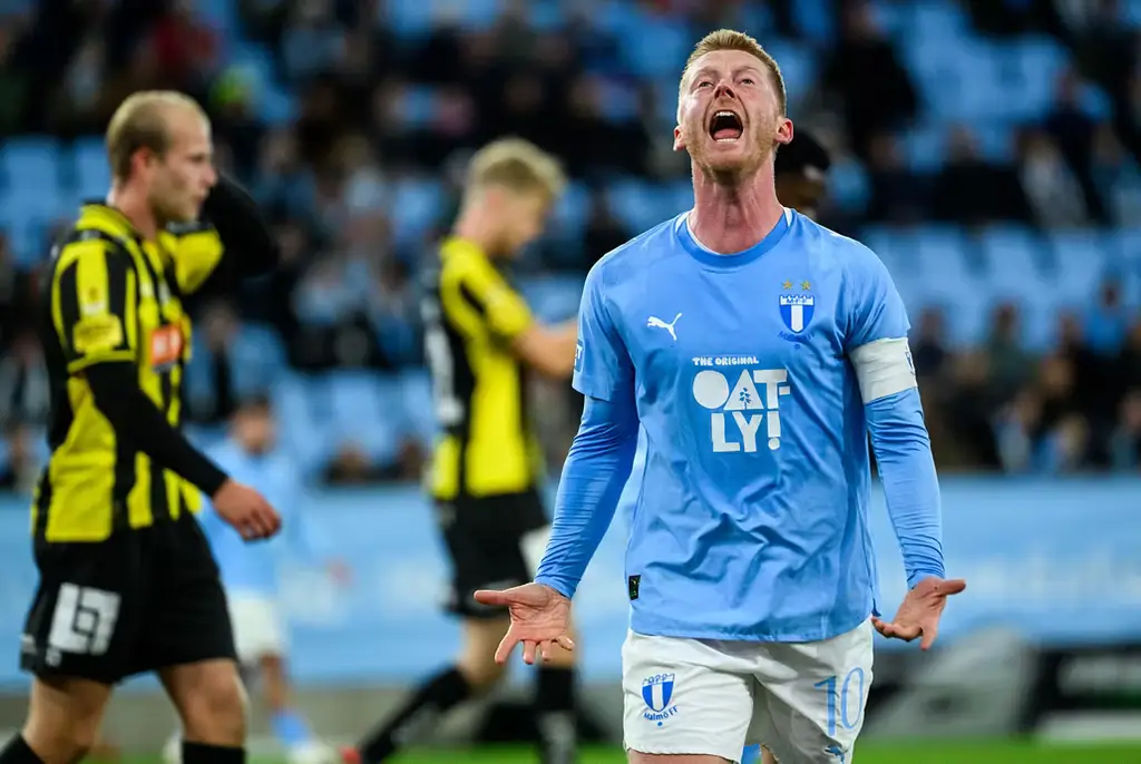 Malmö FF:s Anders Christiansen.