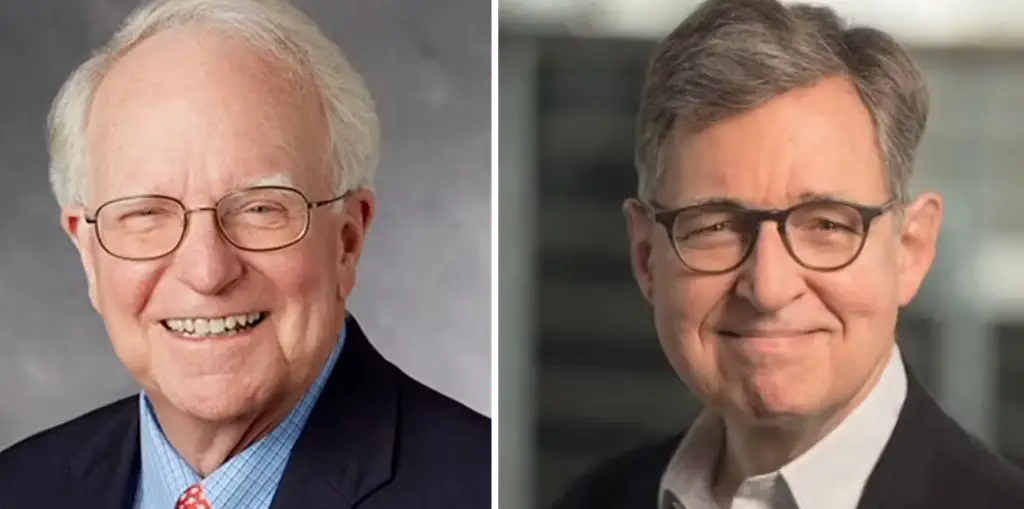 Robert Hall och Michael Wooford.