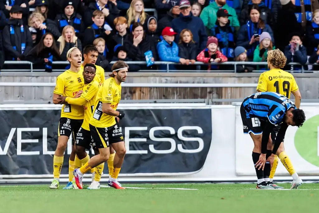 Bild från matchen.