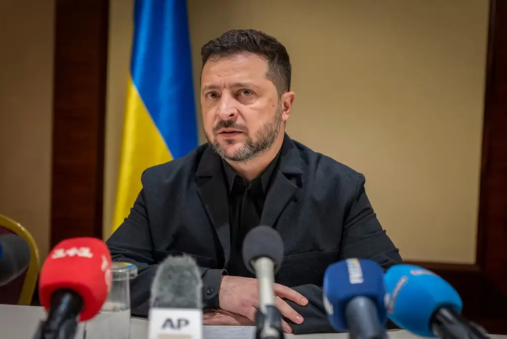 Ukrainas president Volodymyr Zelenskyj.