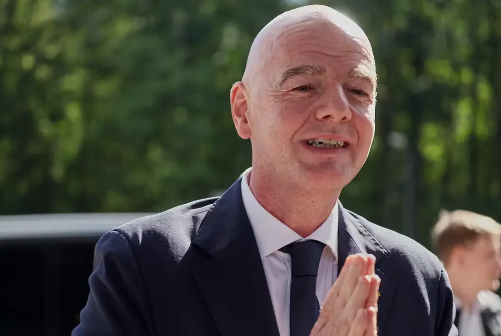 Fifapresidenten Gianni Infantino.