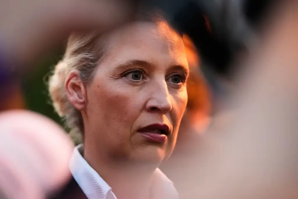 AFD-ledaren Alice Weidel.