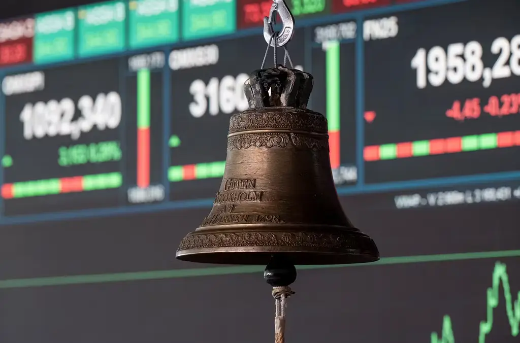 Klockan för Nasdaq Stockholm.