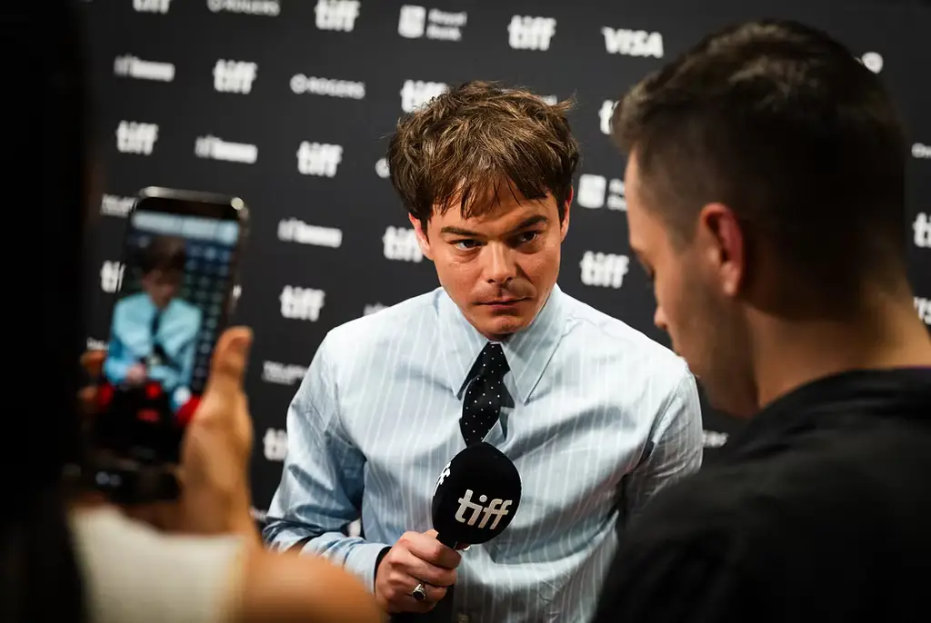 Charlie Heaton vid Toronto International Film Festival i september.