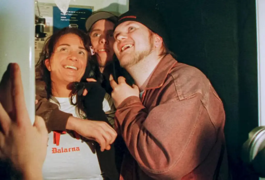 Sofia Wistam och duon Hjalle och Heavy 1998.