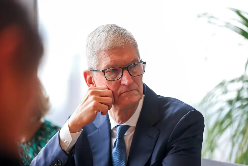 Apples ordförande Tim Cook.