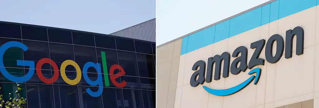 Google och Amazon hör till techjättarna som satsar enorma summor på datacenter och annan infrastruktur för AI.