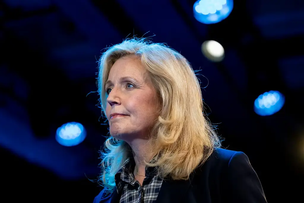 Centerpartiets Elisabeth Thand Ringqvist under valrörelsen, 4 september.