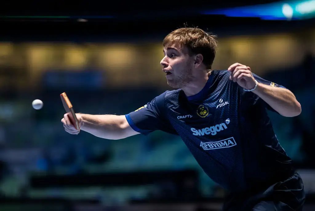 Truls Möregårdh, bild från matchen 16 oktober.