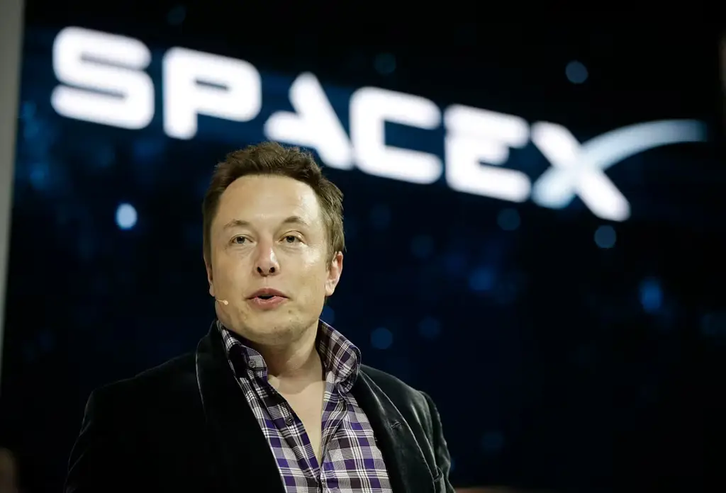 Space X grundare och vd Elon Musk. Arkivbild.