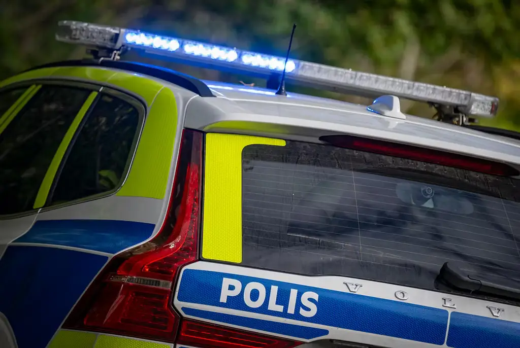 Arkivbild från en annan polisinsats.