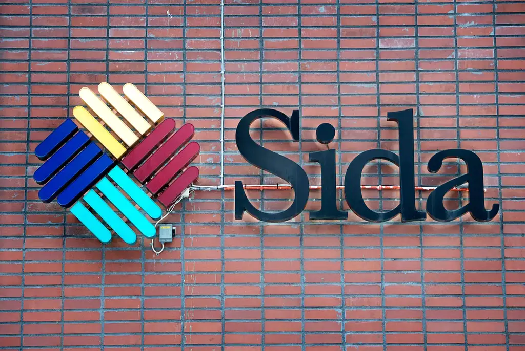 Biståndsmyndigheten Sida. 