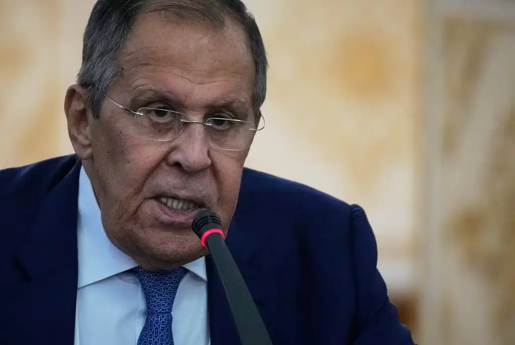 Rysslands utrikesminister Sergej Lavrov. Arkivbild.
