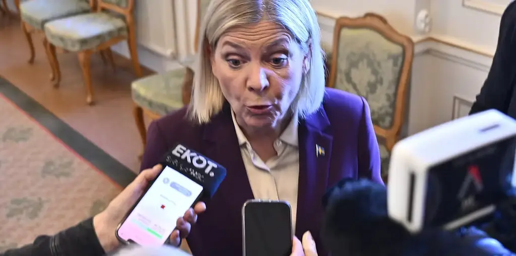 Socialdemokraternas partiledare Magdalena Andersson.