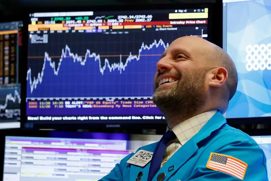 Investeraren Meric Greenbaum på New York Stock Exchange. Arkivbild.