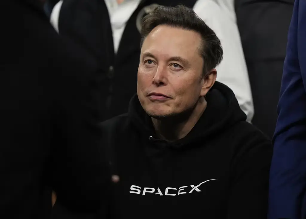 Arkivbild på Elon Musk.