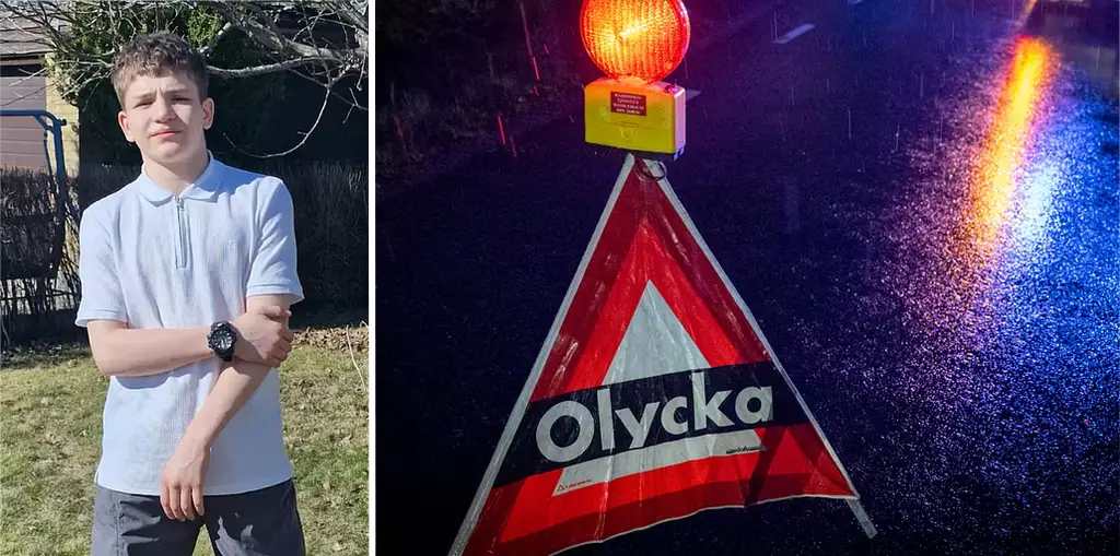  Islam Isaev åkte förbi olycksplatsen.