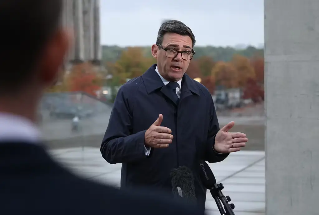 Den brittiska premiärministern Andy Burnham.
