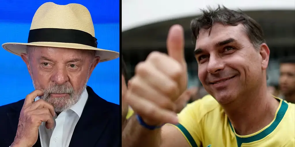 Lula da Silva ställs mot Flávio Bolsonaro i valet. Ingen av dem fick egen majoritet i första valomgången, därmed kommer det bli en andra omgång mot slutet av oktober.