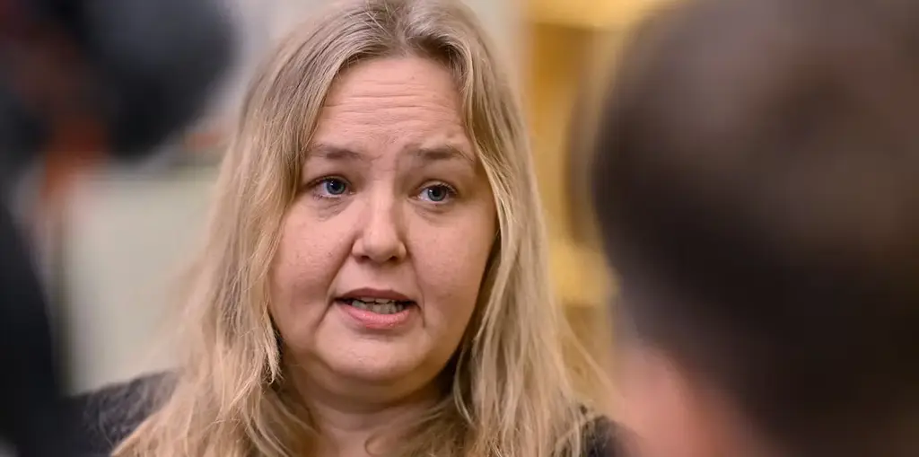 Vänsterpartiets vice partiledare Ida Gabrielsson.