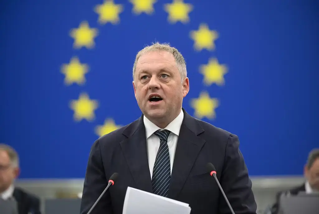 Irlands EU-minister Thomas Byrne. Arkivbild.